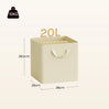 BukkitBow - Set van 3 of 5 Opvouwbare Opbergdozen - Stof - Kleding - Opbergen Speelgoed