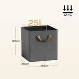 BukkitBow - Set van 3 of 5 Opvouwbare Opbergdozen - Stof - Kleding - Opbergen Speelgoed