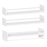Set van 3 houten zwevende wandplanken van BukkitBow, geschikt als boekenrek voor de kinder- of slaapkamer.