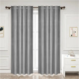 BukkitBow verduisteringsgordijn van polyester velours, 300g/m², in verschillende maten en kleuren, hangt voor raam.