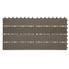 BukkitBow WPC terrastegels set van 6 platte terrastegels 30x60cm met plug-in systeem voor tuin of terras.