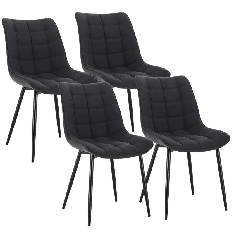 BukkitBow eetkamerstoel met kunstleren, fluwelen en stoffen bekleding, metalen poten, afmetingen 85,5x46,5x40,5cm en 100kg draagvermogen
