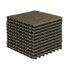BukkitBow terrasplanken set van 11 in diverse kleuren, houtlook, 30x30cm, snel klik systeem, voor vlonder en terras.