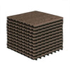 Set van 11 BukkitBow terrasplanken met houtlook, snel klik-systeem, diverse kleuren, 30x30cm voor vlonder of terras.