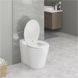 BukkitBow toiletbril met softclose, antibacterieel ovaal ontwerp, premium toiletzitting voor comfort en hygiëne.