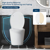 BukkitBow toiletbril met softclose, snelle demontage, krasbestendig en hygiënisch, zichtbaar in een badkameromgeving