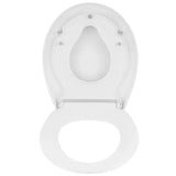 BukkitBow toiletbril met softclose en afneembaar kinderzitje, antibacterieel toiletzitting voor comfortabel gebruik