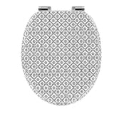 BukkitBow toiletbril met softclose, waterafstotend en antibacterieel, met print, geschikt voor comfortabel gebruik en hygiëne.