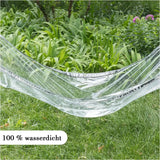 Transparant waterdicht PVC afdekzeil van BukkitBow met aluminium oogjes, verschillende afmetingen, geschikt voor bescherming en dekking.