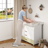 Wit BukkitBow universeel baby verschoonopzetstuk met handgrepen, geschikt voor kinderwaskom of commode, comfortabel en praktisch.
