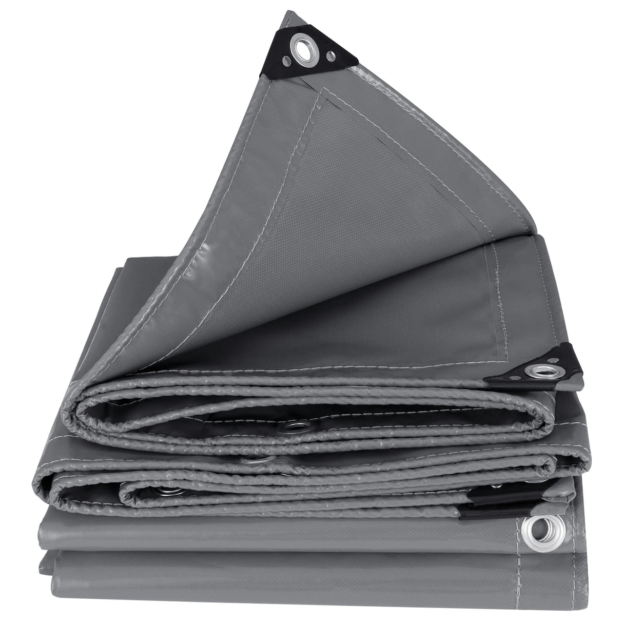 BukkitBow universeel PVC afdekzeil met gegalvaniseerde oogjes, UV-bestendig en waterdicht voor bescherming van objecten