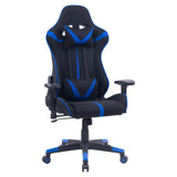 BukkitBow verstelbare gamingstoel in synthetisch leer of stof, max 120kg, hoogte 127-135cm, ergonomische bureaustoel voor gamers.