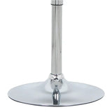 Verstelbare vierkante bartafel van BukkitBow, zwart of wit, 60cm diameter, geschikt voor bars en keukens.