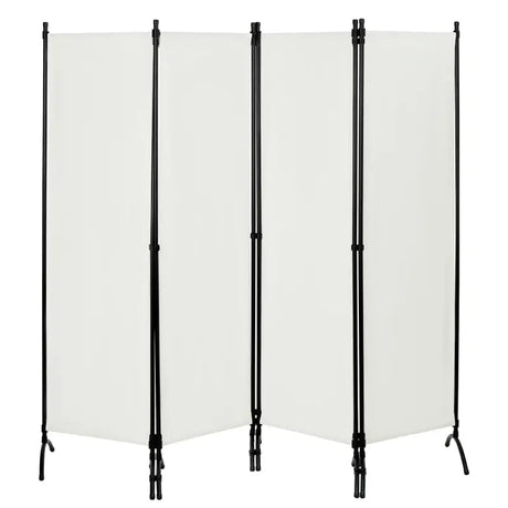BukkitBow vouwbaar privacyscherm van polyester, 224x182cm, met stalen frame, geschikt voor binnen en buiten, verstelbaar en weerbestendig.