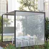 Transparant waterdicht BukkitBow afdekzeil met aluminium oogjes, UV- en weerbestendig, 140g/m², diverse maten.