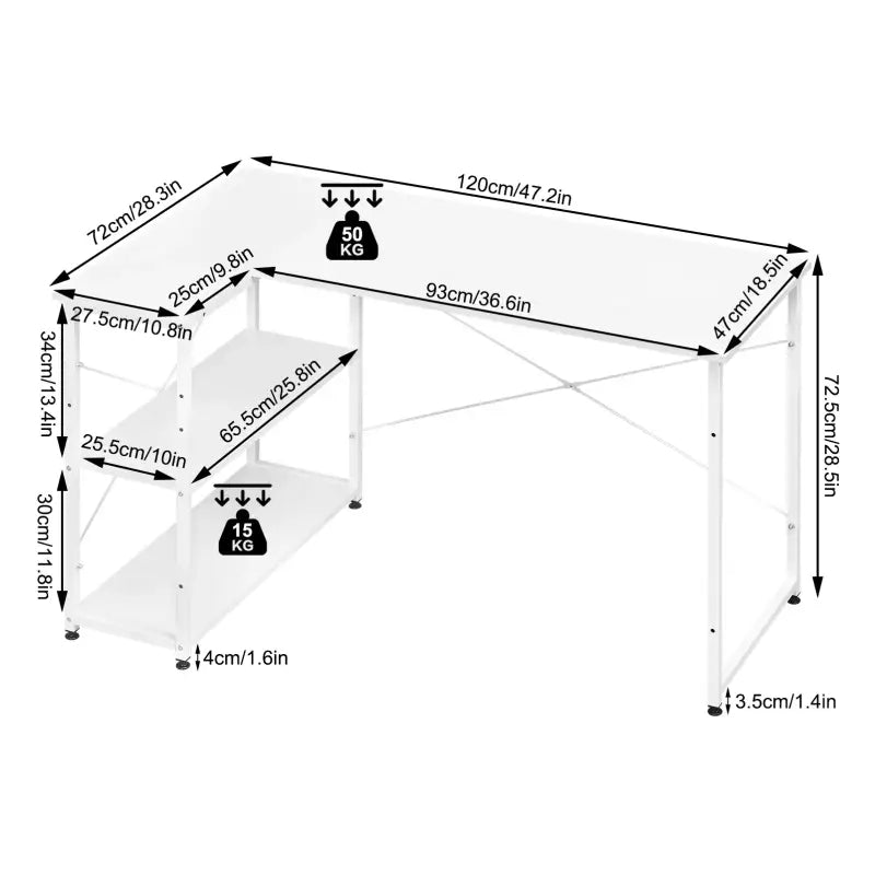 BukkitBow - Hoekbureau - Computer / Kantoor Bureau