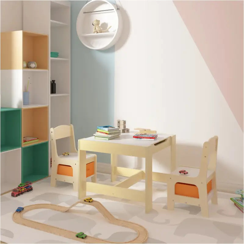 BukkitBow - Kindertafel met Stoelen - Kindermeubelset