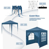 BukkitBow - Opvouwbare Partytent - Oxford Stof - 2x2m