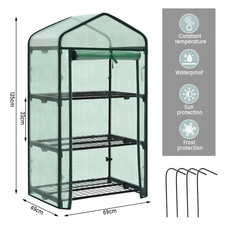 BukkitBow – Polytunnel Tuinkas – Winterproof Tunnel