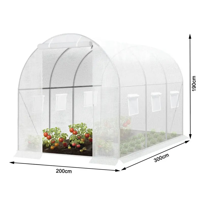 BukkitBow – Polytunnel Tuinkas – Winterproof Tunnel