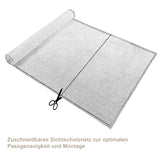 BukkitBow - Privacy Scherm Antraciet - 180g/m²