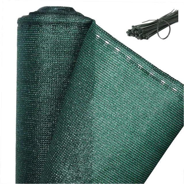 BukkitBow - Privacy Scherm Groen - 150g/m² - Schaduwend: