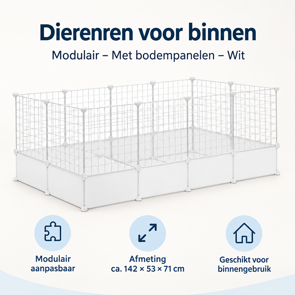 Overzicht van dierenren voor binnen met de belangrijkste productvoordelen