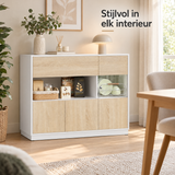 dressoir 100 cm in gebruik in een passende praktijksituatie