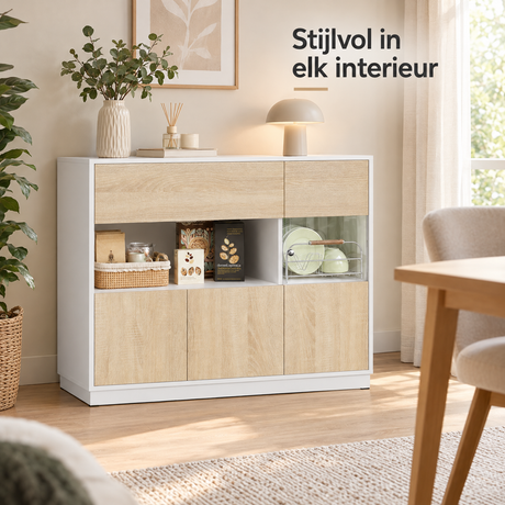 dressoir 100 cm in gebruik in een passende praktijksituatie