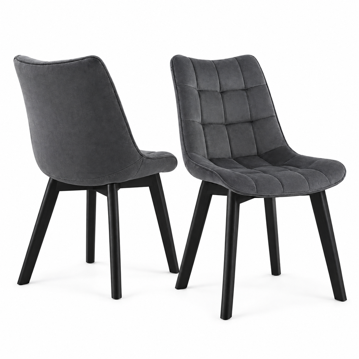 eetkamerstoelen set van 2 productfoto op neutrale achtergrond