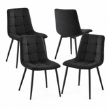 eetkamerstoelen set van 4 productfoto op neutrale achtergrond