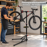 fietsreparatiestandaard in gebruik in een passende praktijksituatie