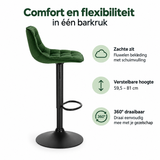 Belangrijkste voordelen en eigenschappen van fluwelen barkruk