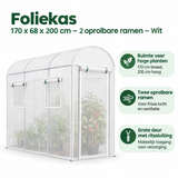 Belangrijkste voordelen en eigenschappen van foliekas