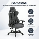 Overzicht van gamestoel met de belangrijkste productvoordelen