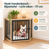 Praktische toepassing en keuzehulp voor hoek hondenbench