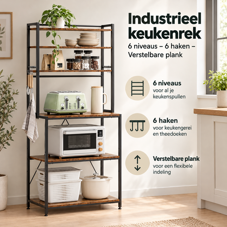 Praktische toepassing en keuzehulp voor industrieel keukenrek