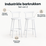 Belangrijkste voordelen en eigenschappen van industriële barkrukken