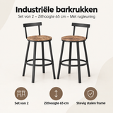 Overzicht van industriële barkrukken met de belangrijkste productvoordelen