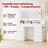 Belangrijkste voordelen en eigenschappen van kaptafel met verlichting