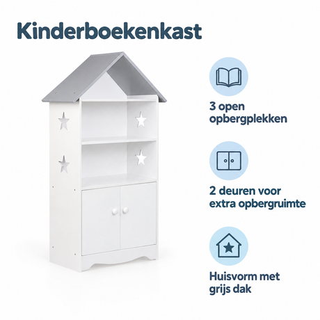 Belangrijkste voordelen en eigenschappen van kinderboekenkast