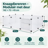 Afmetingen en productspecificaties van knaagdierenren