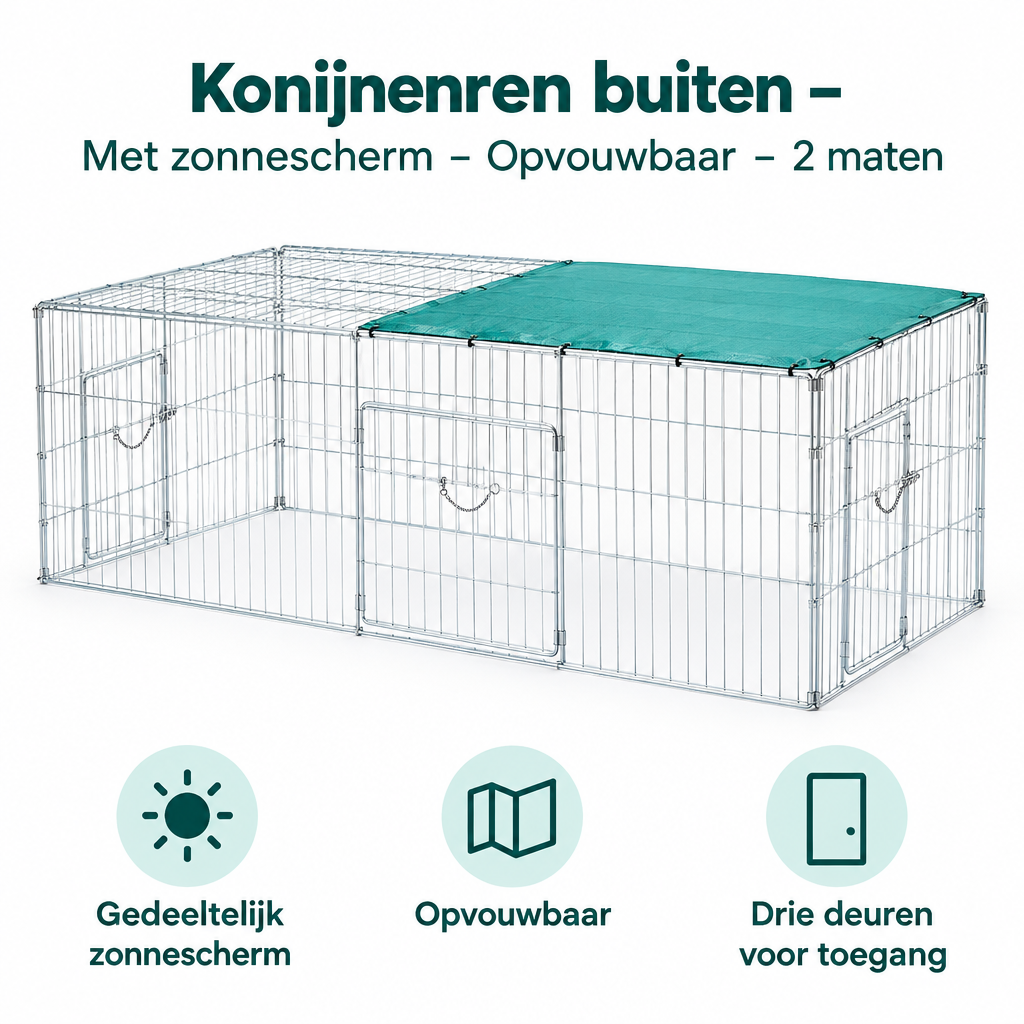Belangrijkste voordelen en eigenschappen van konijnenren buiten