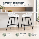 Praktische toepassing en keuzehulp voor kunststof barkrukken