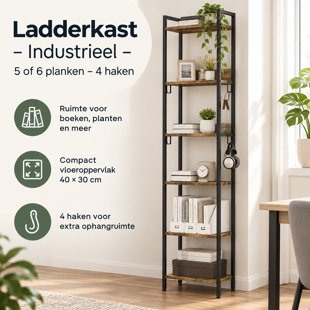 Praktische toepassing en keuzehulp voor ladderkast