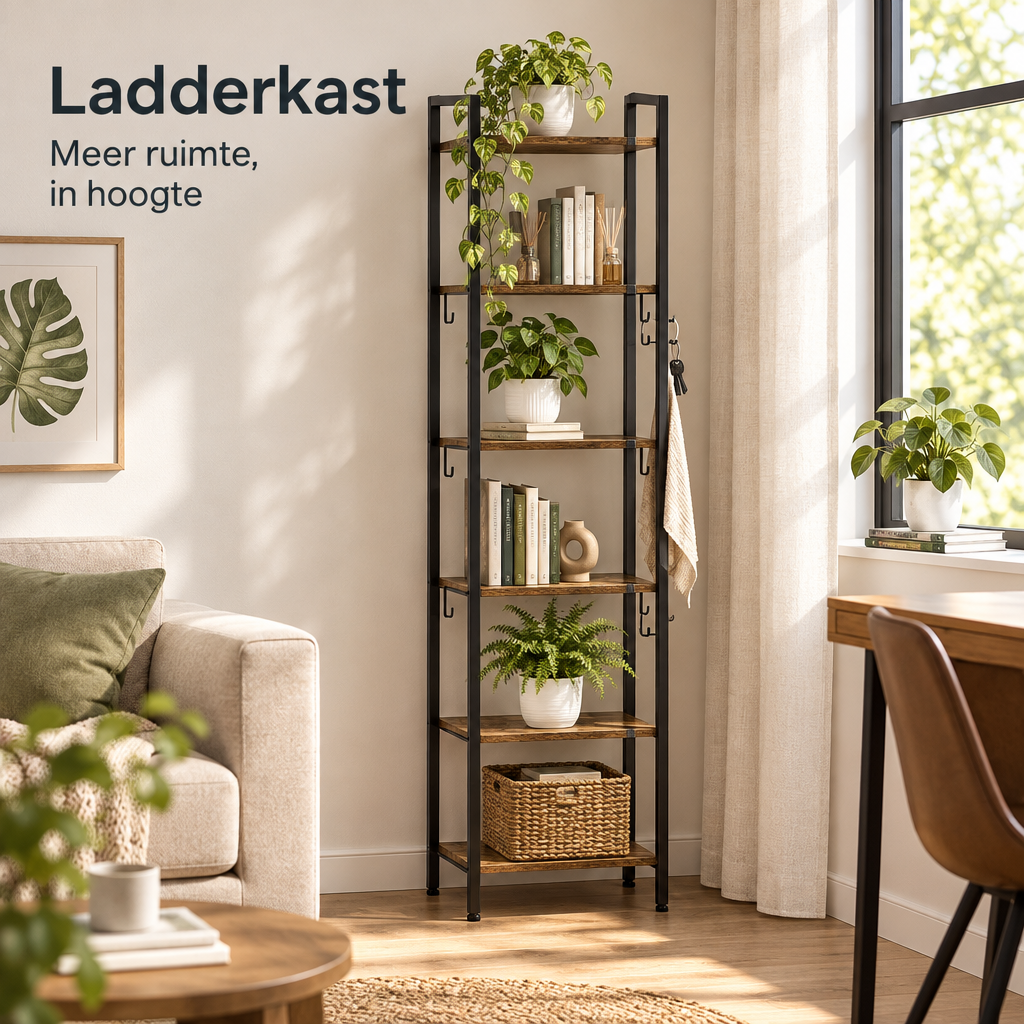 ladderkast in gebruik in een passende praktijksituatie