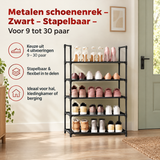 Praktische toepassing en keuzehulp voor metalen schoenenrek