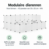 Belangrijkste voordelen en eigenschappen van modulaire dierenren