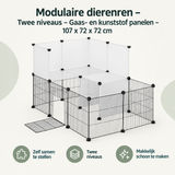 Overzicht van modulaire dierenren met de belangrijkste productvoordelen