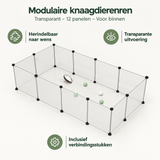 Belangrijkste voordelen en eigenschappen van modulaire knaagdierenren